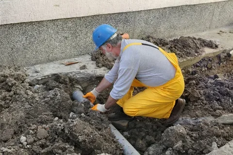 Sewer Line Damage